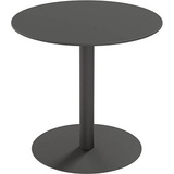 Paperflow meet powered by PAPERFLOW Gartentisch CROSS schwarz rund 80,0 x 80,0 x 75,0 cm