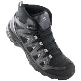 Salomon X Braze Mid GTX Herren Black/Phantom/Vintage Khaki 40