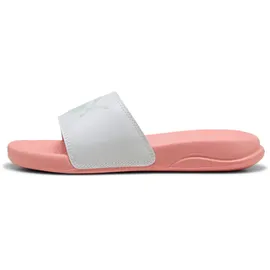 Puma Popcat 20 Jr Unisex Schiebe-Sandalen, PUMA white/peaceful blue/pink fruit 38