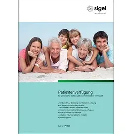 Sigel Patientenverfügung Formulare PV450