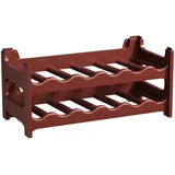ARTECSIS Weinregal 12 Flaschen Braun