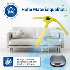 Vioks Bürstenset kompatibel mit LG ABC73130001 ABC73129901 rechts links für Staubsauger