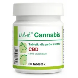 DOLFOS Dolvit Cannabis 30 CBD Tabletten für Hunde und Katzen
