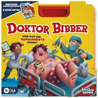 Hasbro Games Doktor Bibber elektronisches Brettspiel in Einer Tragebox