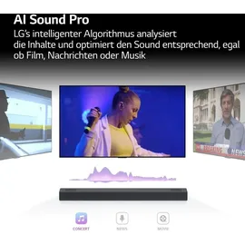 LG SQC4R 4.1 Soundbar Schwarz