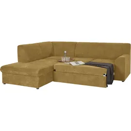 DOMO collection »Topper zeitlos elegant, kompakte Stellmaße, OTTOs Choice, L-Form« mit Ottomane, wahlweise mit Schlaffunktion