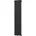 Designheizkörper 1800 420 1242 schwarz Ventilposition