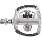 M-Wave Pedal Drag-T1 Klick silber, Shimano SPD