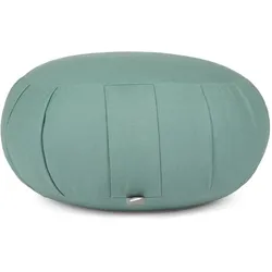 Meditationskissen ZAFU ECO | Füllung: Dinkel mineral blue blau No Size