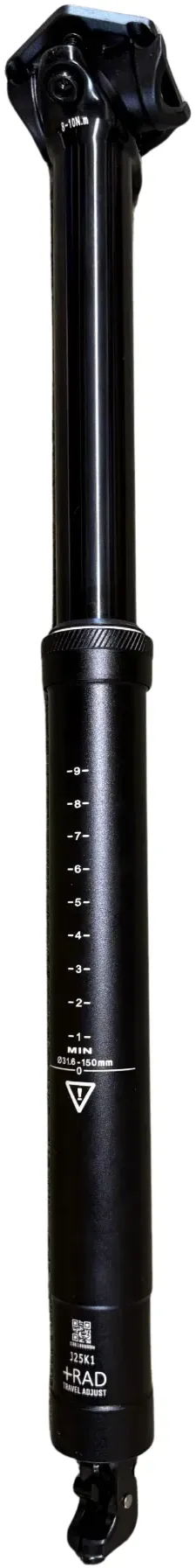 TranzX JD-YSI60 Vario-Sattelstütze | 31,6mm | 150mm | Internal (ohne Hebel)