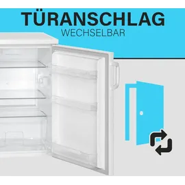 Bomann VS 2195 Kühlschrank (133 l, 845 mm hoch, Weiß)