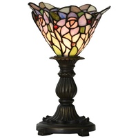 5LL-6336 Tiffany Tischlampe Tischleuchte Schreibtischlampe Clayre & Eef / Lumila