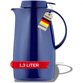 Helios Servitherm Thermoskanne 1,3 l Dunkelblau 4 St.