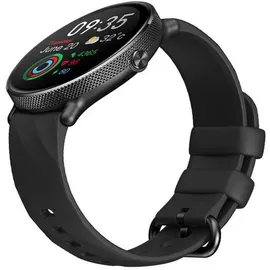 Zeblaze GTR 3 Pro BT 45 mm Kunststoffgehäuse Schwarz Sportarmband Schwarz One Size