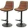 Proregal Barhocker 65-86 cm Braun