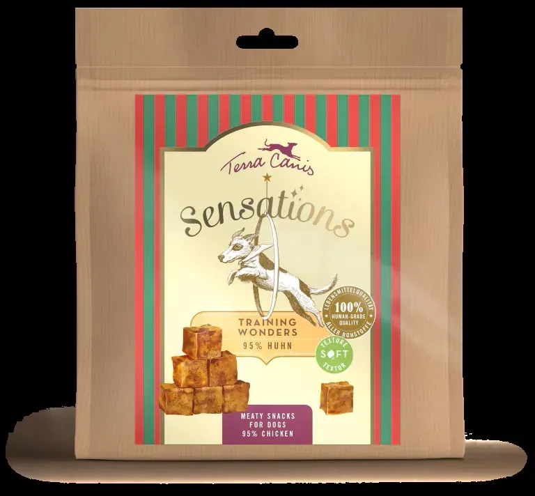 Terra Canis Sensations Training-Wonders Hundensack 8 x 90 Gramm Training-Wonders Huhn-Sparpaket