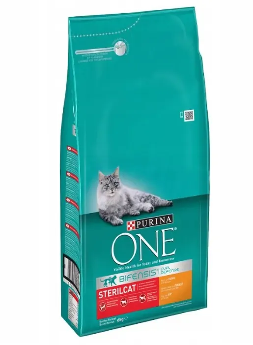 Purina One Cat Sterilcat Hühnerfutter 6kg + Überraschung für die Katze (Rabatt für Stammkunden 3%)