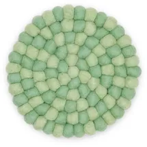 Thalia Filzuntersetzer Dots "Salbei"