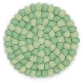 Thalia Filzuntersetzer Dots "Salbei"