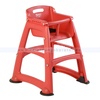 Kinderstuhl Rubbermaid Babystuhl Sturdy Chair Rot Hochstuhl mit Sicherheitsgurt