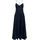 Vera Mont Abendkleid Volant Blau 40