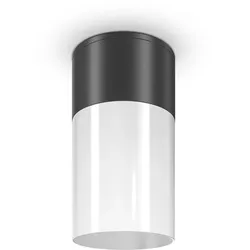 Deckenlampe Deckenleuchte Außenleuchte Balkon Eingangsbereich IP54 schwarz E27