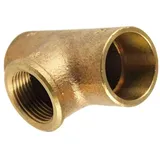 IBP Bänninger Rotguss-Lötfitting T-Stück 35 mm x 1/2 Zoll IG - Typ 4130G, DVGW