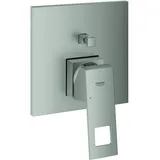 Grohe Eurocube Einhand-Wannenbatterie automatische Umstellung, - supersteel