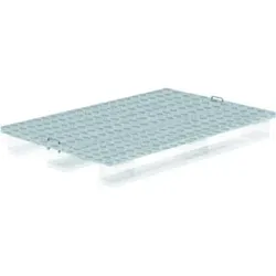 MUNK Palettenauflage für Euro-Paletten aus Aluminium Warzenblech