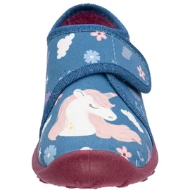 Fischer Markenschuh Kinder-Klett-Hausschuh - 28