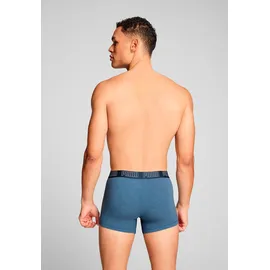 Puma Boxershorts unifarben blau S 2er Pack