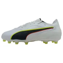 Puma King 20 Pro AG/FG Herren PUMA white/glowing red/yellow alert 41