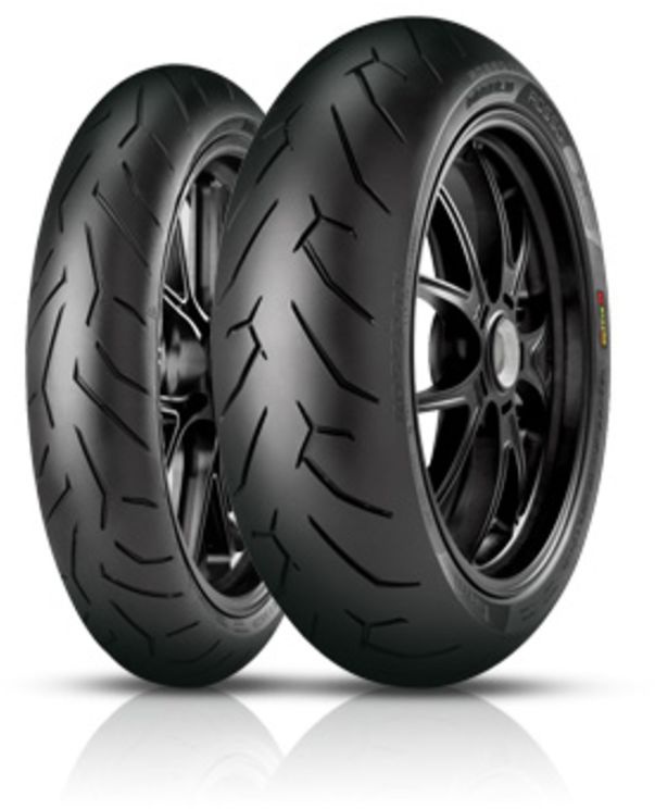 PIRELLI DIABLO ROSSO II 170/60ZR17 TL 72W, Pneu moto Arrière