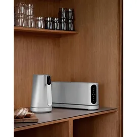 Jacob Jensen Langschlitz-Toaster Silber