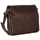 LEONHARD HEYDEN Roma Messenger Leder 31 cm Laptopfach braun