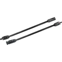 Schwaiger Fensterdurchführung Adapter Solarkabel 30 cm 12mm x 1,2mm