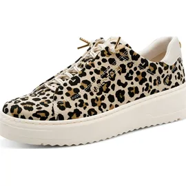 Marco Tozzi Sneaker Low Damen Leo Cream 36