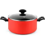 Fagor Maxima Kochtopf 24 Cm - Red / Black - One Size