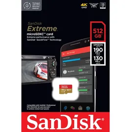 SanDisk Extreme microSDXC UHS-I U3 A2 V30 512 GB