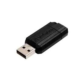 Verbatim Store 'n' Go PinStripe 8 GB schwarz USB 2.0 49062