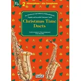 HAGE MUSIKVERLAG Christmas Time Duets für 2 Altsaxophone