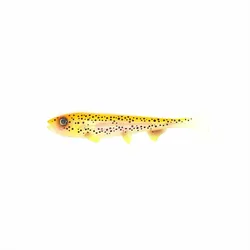 Gummiköder - Hostagevalley Shad Golden Trout 18cm GELB|SCHWARZ NO SIZE