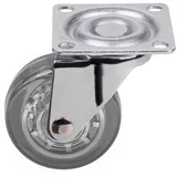 SO-TECH® Möbelrolle Möbelrolle Ø 50 mm Lenkrolle weiß