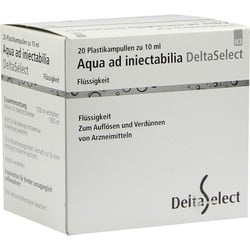 Aqua AD iniectabilia Plastik 20X10 ml