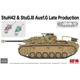 Rye Field Model 5086 - StuH42 & StuG.III Ausf.G Late Production braun 1:35