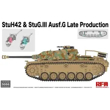 Rye Field Model 5086 - StuH42 & StuG.III Ausf.G Late Production braun 1:35