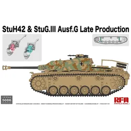 Rye Field Model 5086 - StuH42 & StuG.III Ausf.G Late Production braun 1:35
