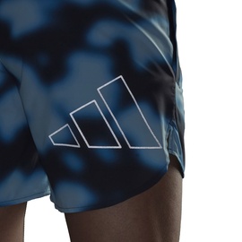 adidas Run Icons Logo Graphic AOP Shorts Herren - M