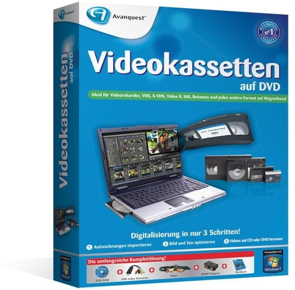 Cassettes vidéo sur DVD