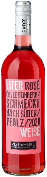Weingut Hammel Literweise Rosé Cuvée feinherb 1,0L